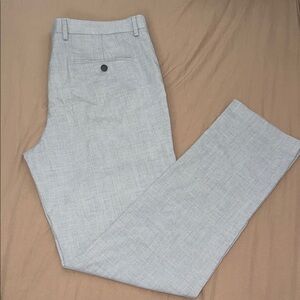 Express Men's Light Gray Dress Pants